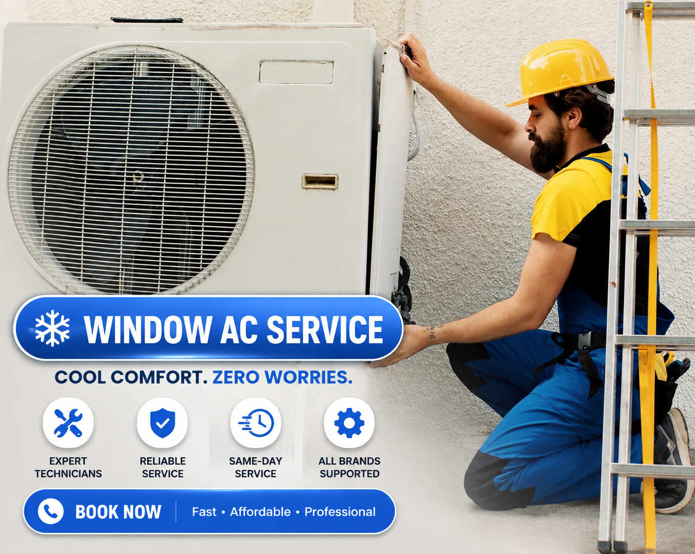 window ac service
