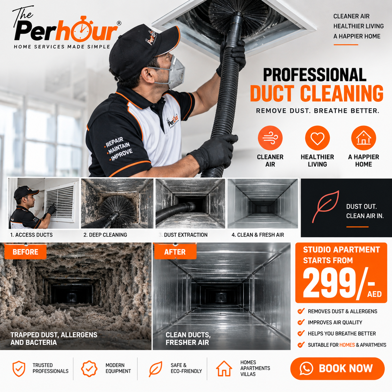 Duct Cleaning - Studio